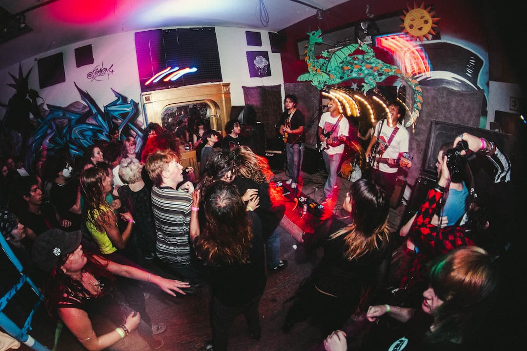 Blue Rivera performing at Grey Lab.